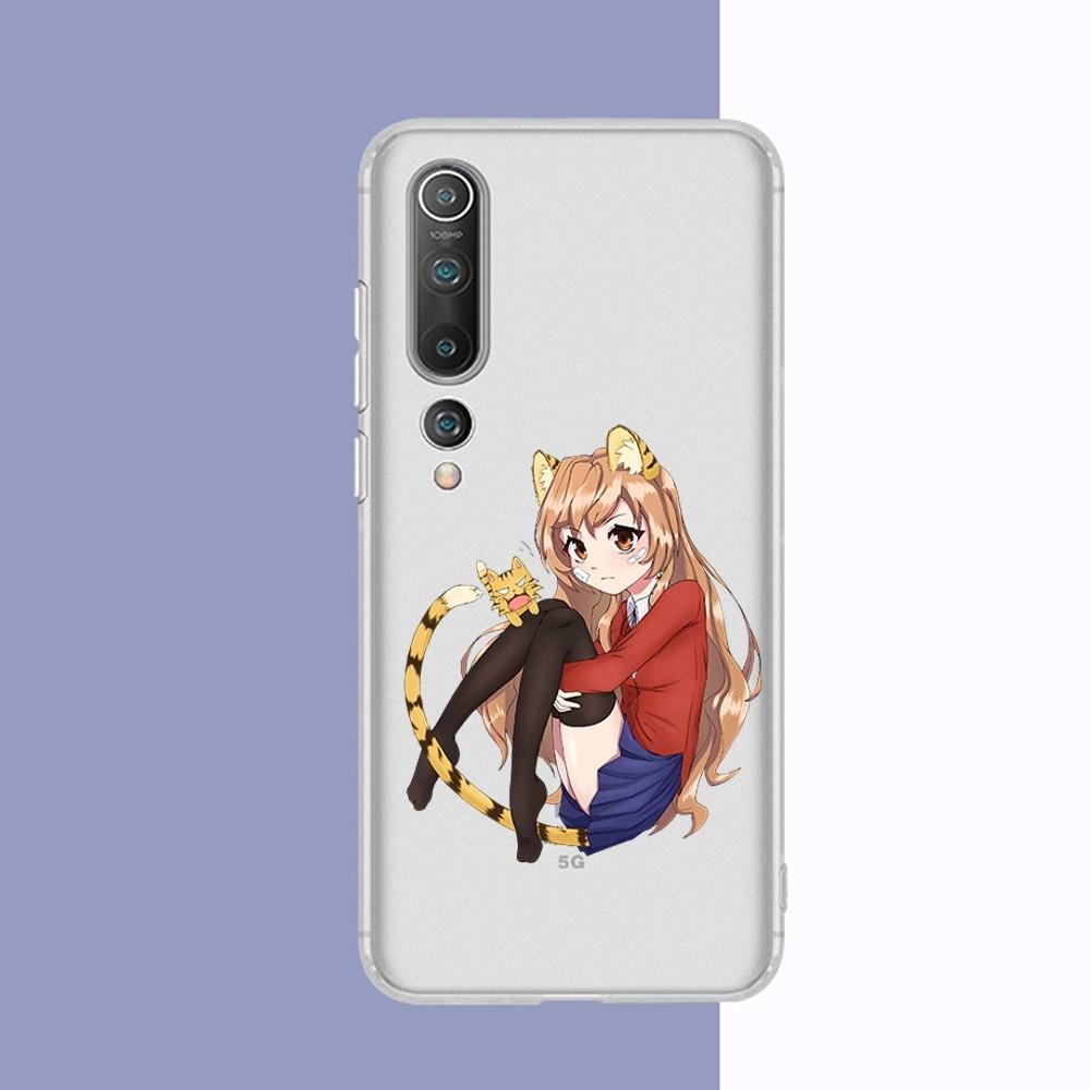 Toradora Taiga Aisaka anime Phone Case For Samsung S 20 21 22 23 for Redmi Note7 8 9 10 for Huawei P20 30 40 Clear Case