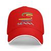 Klasyczna Czapka Golfowa z Logo Ayrtona Senny Brazylia Styl Unisex Czapka Trucker Codzienny Prezent Golfowy Kapelusze Przeciwsłoneczne