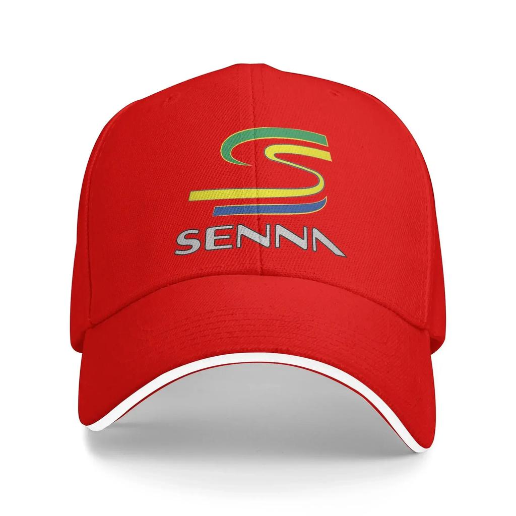 Klasyczna Czapka Golfowa z Logo Ayrtona Senny Brazylia Styl Unisex Czapka Trucker Codzienny Prezent Golfowy Kapelusze Przeciwsłoneczne
