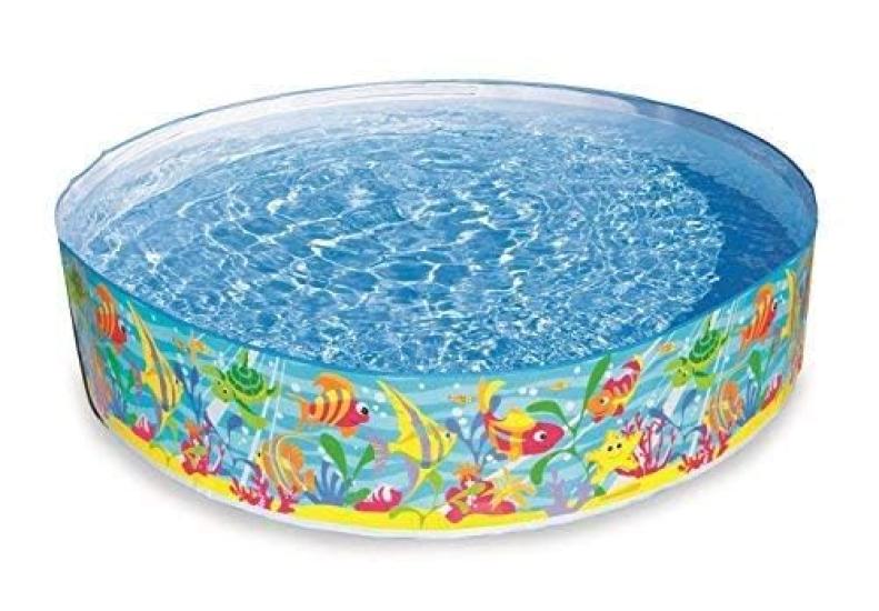 INTEX Ocean Play Snap Pool, Round, 183 X 38 Cm, 56452 [Official Japanese Product]