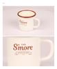 S'more café enamel mug (cafe s'more mug)