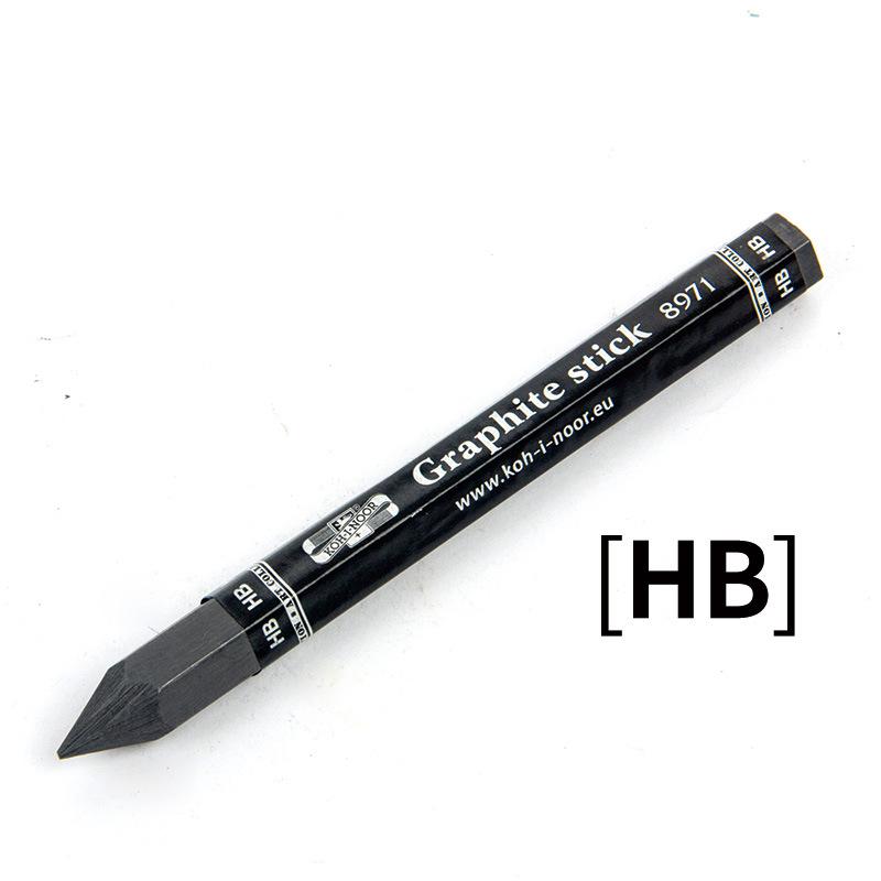 Hexagonal Graphite Stick for Drawing Sketch Shading Pencils Artist Sketching Black Charcoal Chalk Student Art Painting Supplies