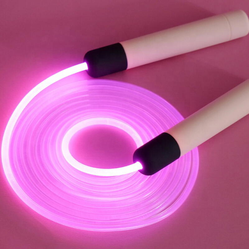 Estee luminous glow-in-the-dark LED jump rope green