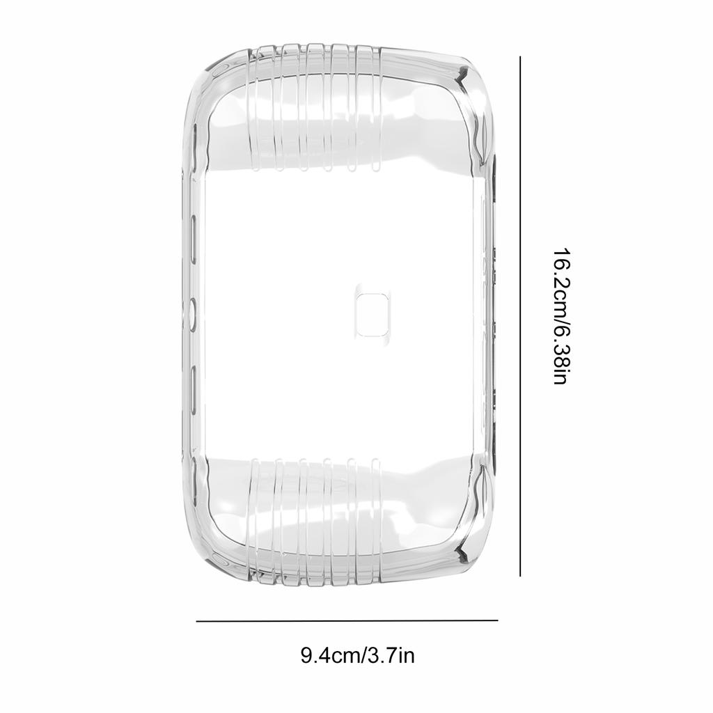For Anbernic RG CubeXX Transparent TPU Case Protective Case Drop-proof Shockproof Protective TPU Case Cover Gaming Accessories