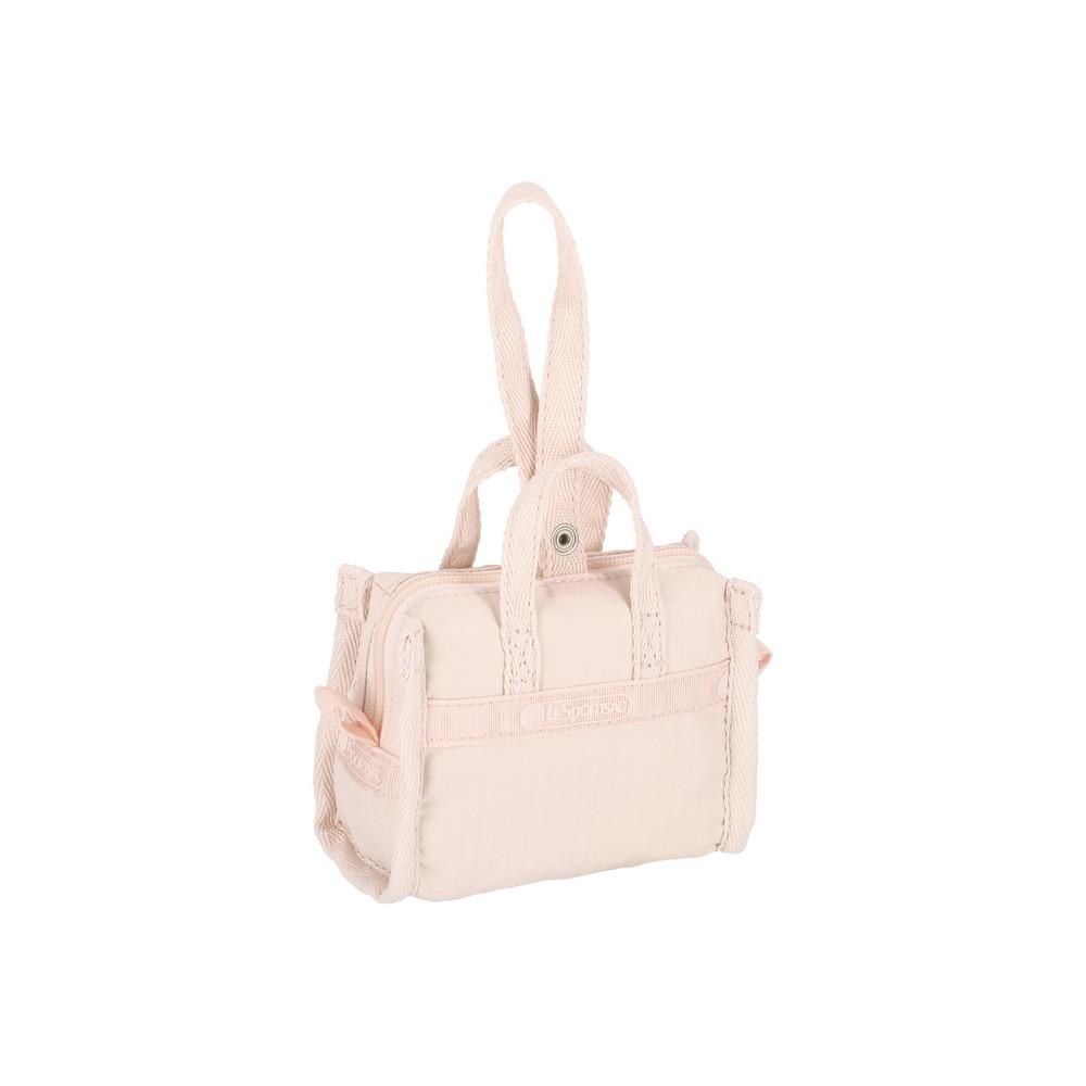 Lesportsac Peach Blush Micro Weekender Charm [1611.Ra09]