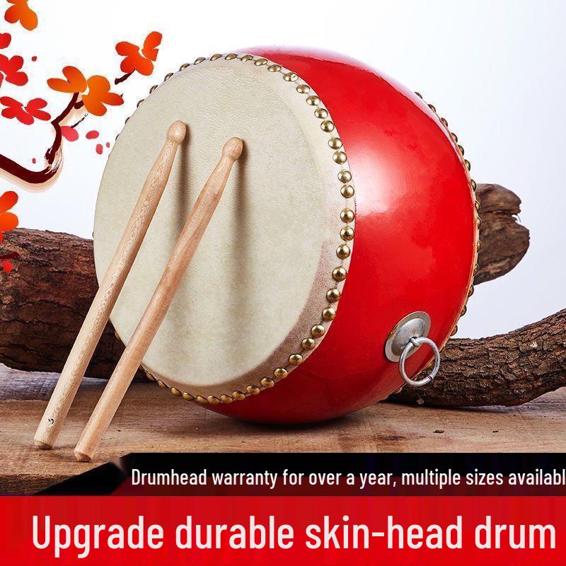 Children's Unbreakable Cowhide Tanggu Drum - Small Percussion Instrument
