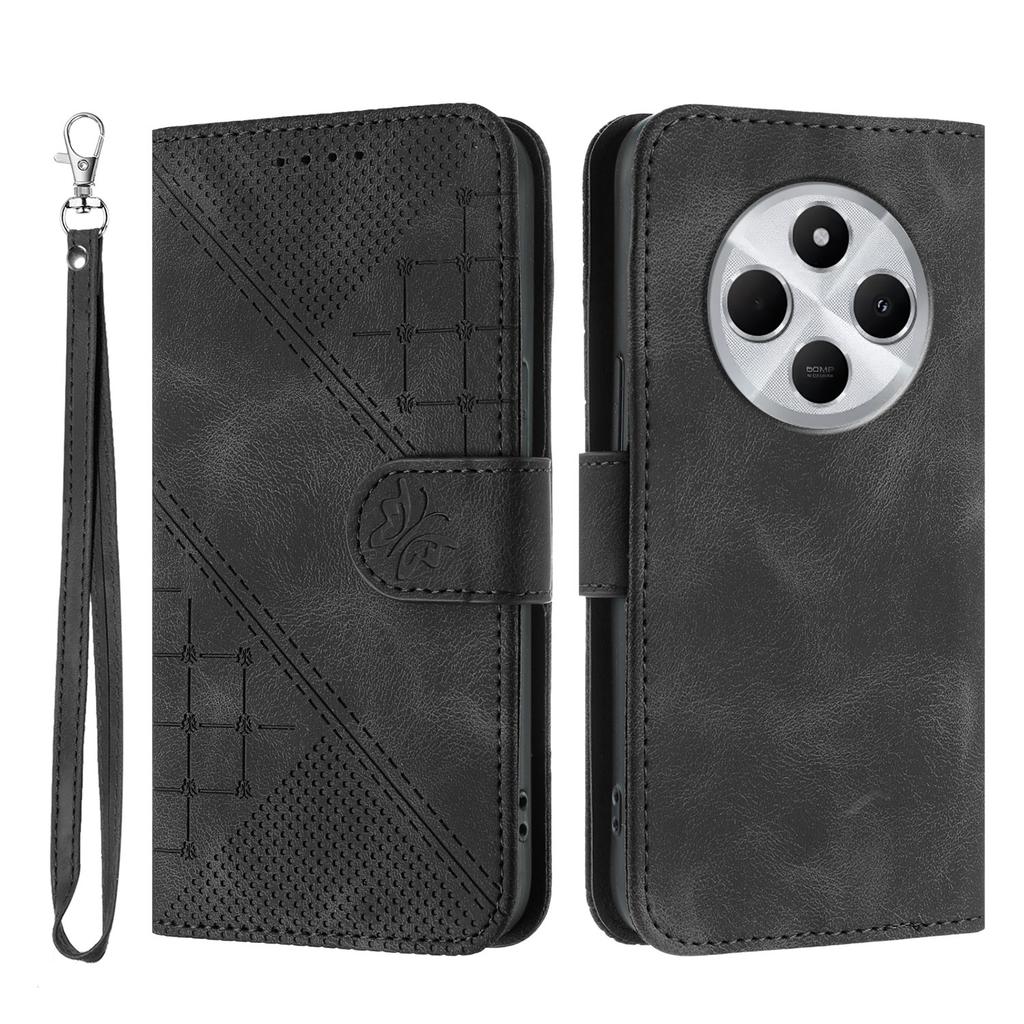 For Xiaomi Poco C75 4G/Xiaomi Redmi A3 Pro 4G/Xiaomi Redmi A4 5G/Xiaomi Redmi 14R 5G/Xiaomi Redmi 14C 4G Leather Wallet Case