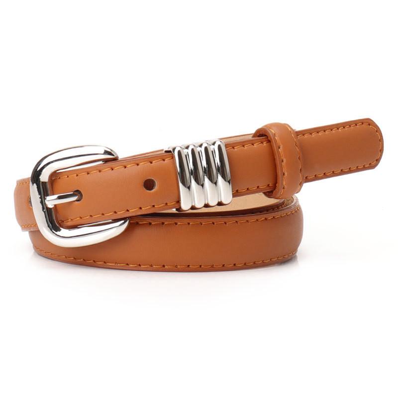 Waist Belt Ladies Fashion Faux Leather With Alloy Buckle For Casual And Office Wear