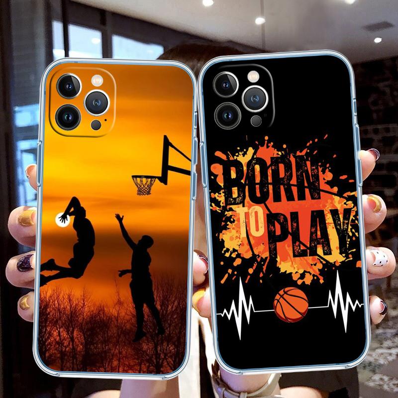 MY2 Basketball Art Shoot Soft Shell Transparent Phone Case for Motorola Moto G7 G8 G9 G84 G85 G73 G24 G15 Z2 Play Power Plus
