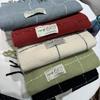 New Large Plaid Scarf for Women in Autumn and Winter Korean Style Tassel Imitation Cashmere Warm Men's Scarf for Couples Casual and Versatile Students