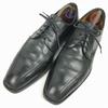 80s-90s Vintage G.C. Morelh Handmade Swirl Moc Business Shoes Black Size 43 27.5 Men's(USED)
