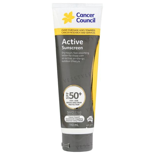 Cancer Council - Active Sunscreen SPF 50+ 110ml