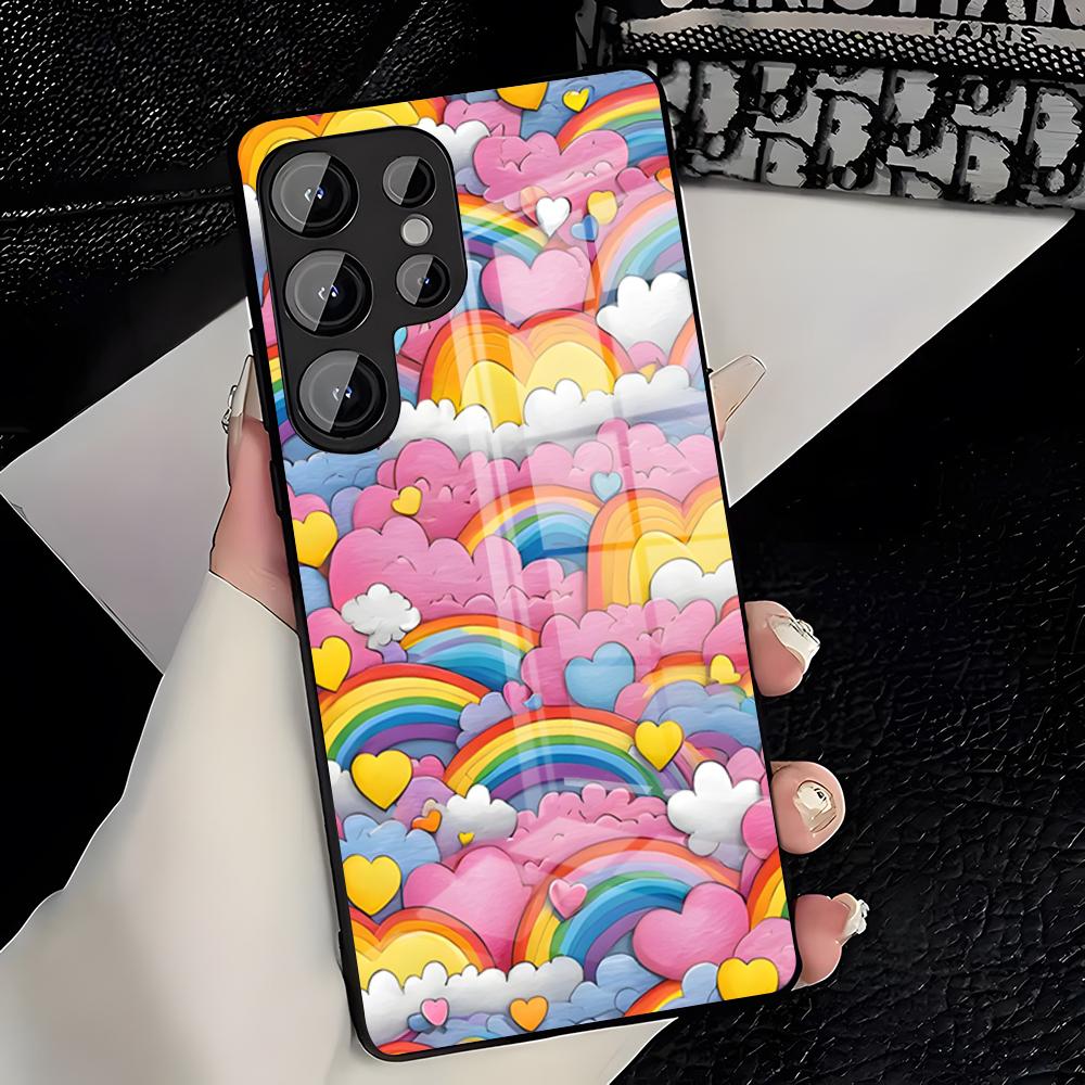 Cartoon R-Rainbow Brite Phone Case For Samsung S26 S25 Plus S20 S20 Plus S22 Ultra S23 FE S21 Plus S21 Ultra Glass Cover