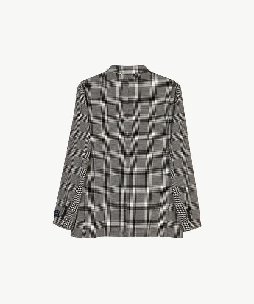 STCO [Black Label] Paulo Glen Check Jacket_Brown (Relaxed Fit)_Sjauc91Nch