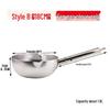Japanese Aluminum Non-stick Yukihira Nabe Pot for Cooking Noodles, Soup, Rice, Mala Tang, and Sugar Painting - Small Size, In Stock