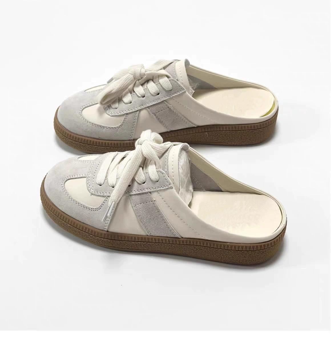 

Женские летние повседневные туфли на плоской подошве с круглым носком 36 абрикосовый