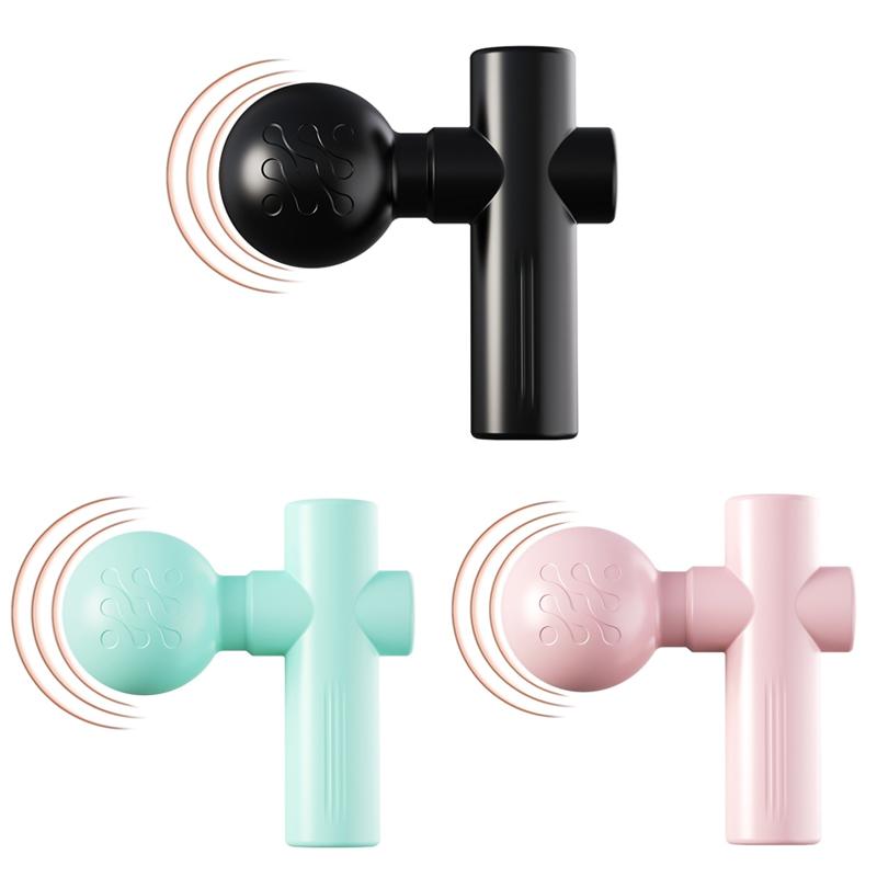 New USB Mini Massage Gun Fascia Machine Muscle Relaxation Vibrating Gun Rod Massage Fitness Equipment Neck Grab Fascia Gun