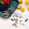 10/20Pcs Metal Cord End Stopper Rope Cords Lock Pants Sweater Button Buckles DIY Trousers Clip Clasp Garment Sewing Accessories