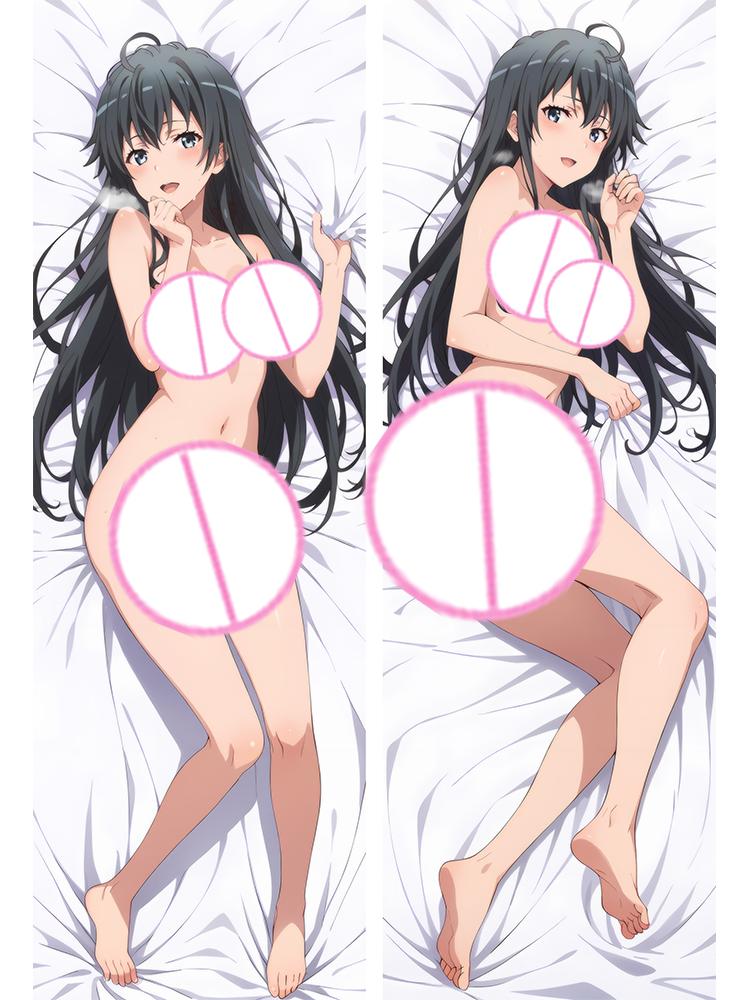 

Dakimakura anime Yukino Yukinoshita Double-sided Print Life-size body pillows cover Adult pillowcase Customizable 40x120cm