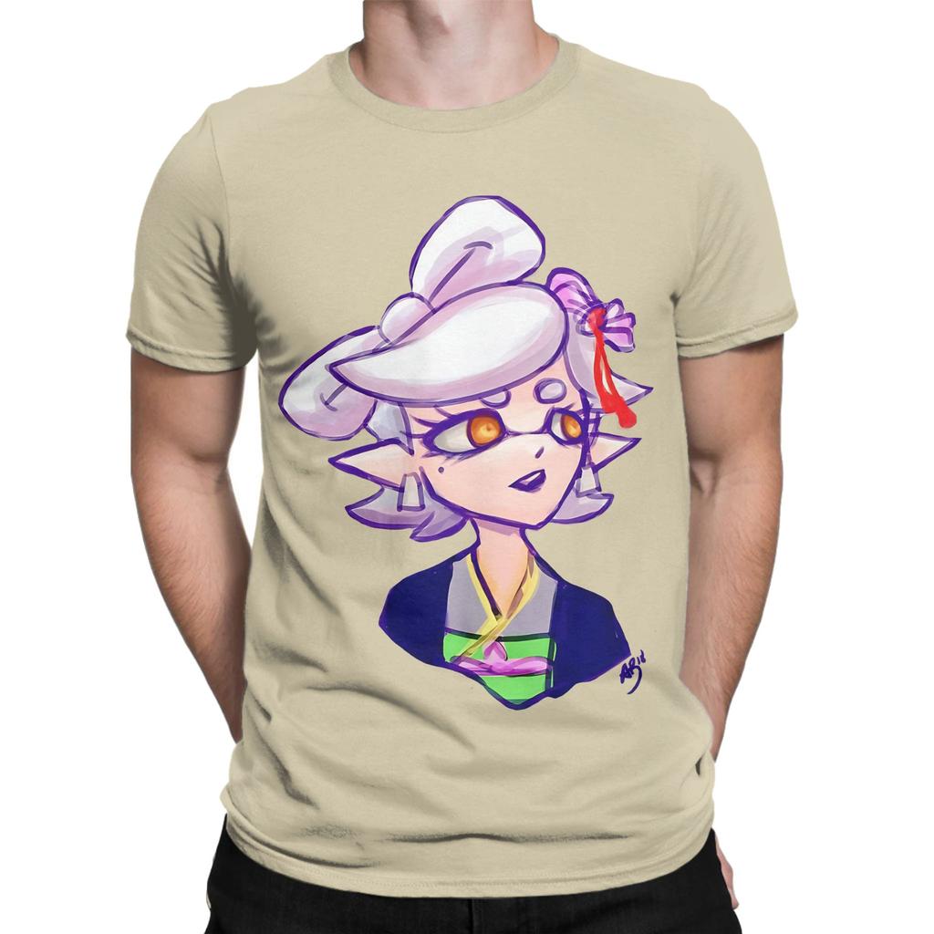 Marie Novelty Graphic 100 Cotton Tshirt Squid Sisters Tops Tees For Unisex