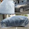 Einweg-Autoabdeckung PE-Folienmaterial Transparente Einweg-Autoabdeckung Wasserdichte Autoabdeckung Polyethylen-Kunststoffmaterial