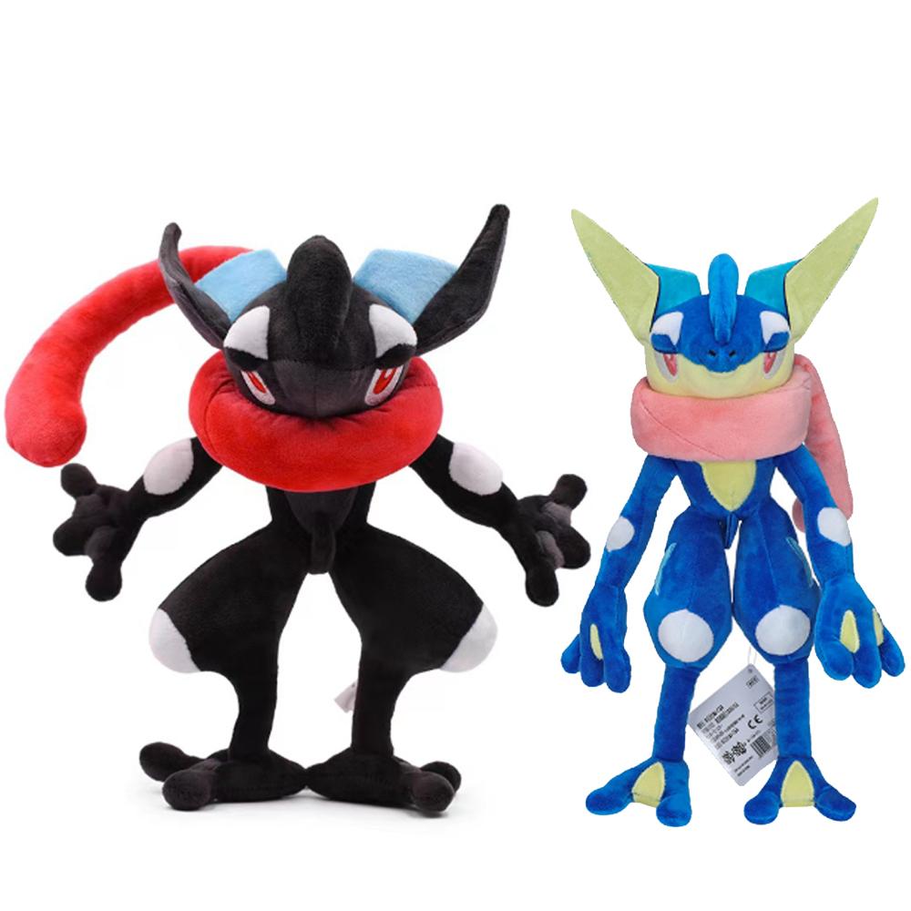Greninja Plush Toy Greninja Froakie Evolution Frog Ninja Cartoon Image Stuffed Doll Christmas Gifts for Kids