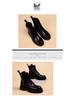 Men's 2024 Autumn British-Style Genuine Leather High-Top Work Boots