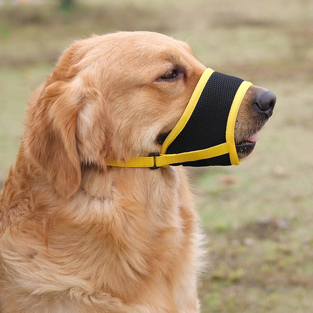 Adjustable Pet Muzzle Dog Muzzles Puppy Mouth Muzzle Anti Barking Biting Muzzles Pet Training Supplies