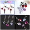 Demon Hunters Kpop Rumi Mira Zoey Keychain Necklace Cartoon Heart Shape  Cosplay Men Women Group Idol Props for Fans Gifts