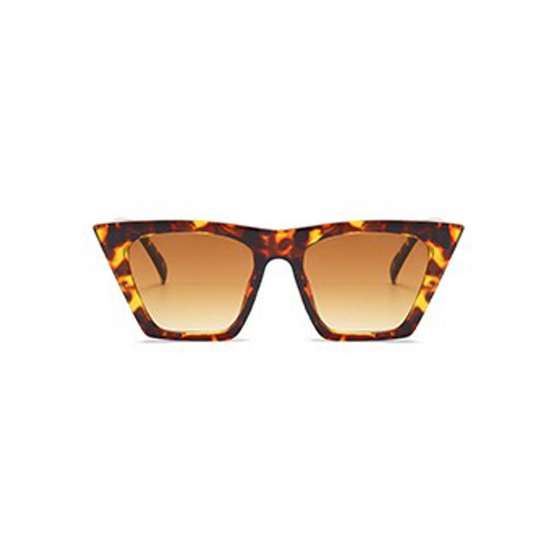 Twooo 113003 New Fashion Square Colorful Plastic Frame Women Sunglasses 2022