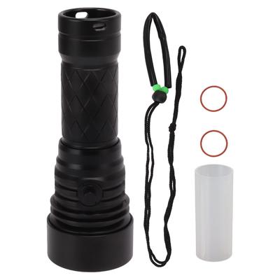Diving Flashlight 3000LM Good Sealing 5 Modes Waterproof IPX8 Highlight Underwater Torch 100M