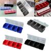 1 Piece Red/Black/Blue Multi-Compartment Organizer Box For Screws & Small Parts Plastic Hardware And Jewelry Storage Case