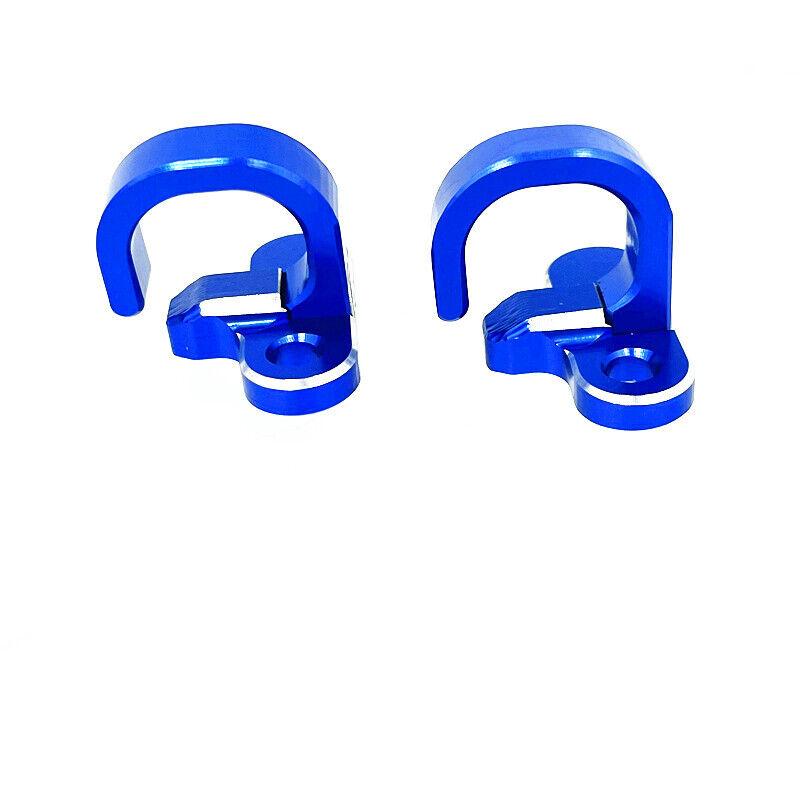 Motorcycle Accessories 2X Rear Brake Line Hose Cable Guide Clamp For SUZUKI DR650SE DL1000 DL650 Vstrom