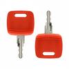 2PCS Ignition Key RE183935 RE71557 Compatible with John Deere Tractor 5065M 5075E 5075M 5085E 110 TLB 3120 3203 3320 3520 6115R 6125R 6140R 6230 6330