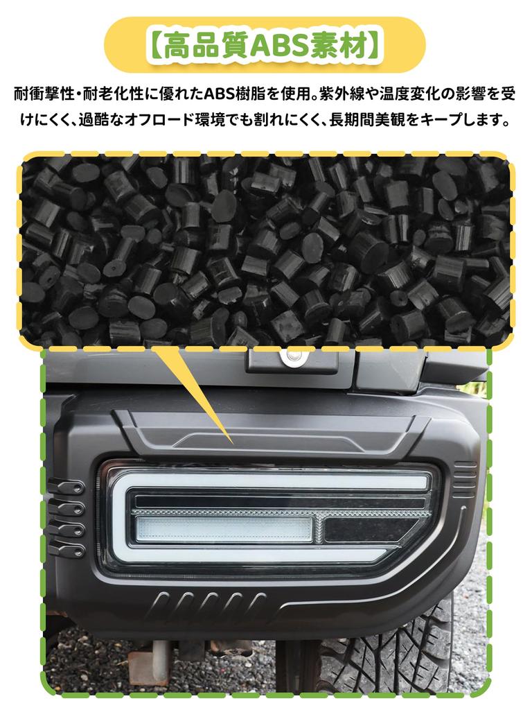 New Suzuki Jimny Sierra JB74 Nomad JC74 Fog Lamp Door Handle Mirror Tail Lamp Cover Exterior Custom No Modification Specification Lamp Cover, Cover,