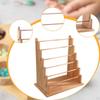 Wood Bracelet Holder Hair Rope Display Stand Watch Jewelry Storage for Showcase