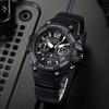 Casio Youth Series Multifunctional Fashion Waterproof Quartz Watch Men watches Black MCW-100H-1A3