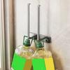 Wall Mounted Paper Towel Holder No-Drill Towel Bar Rack Roll Paper Storage Rack  Kitchen