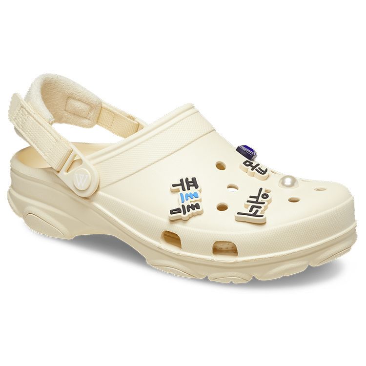 WINNER X Crocs All-Terrain Clog Cozy Unisex Sneakers Cream Vanilla 208421-108