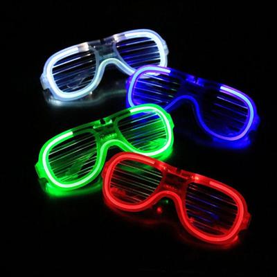 3 Mode LED Flashing Glowing Shutter Glasses for Event Party Halloween Supplies