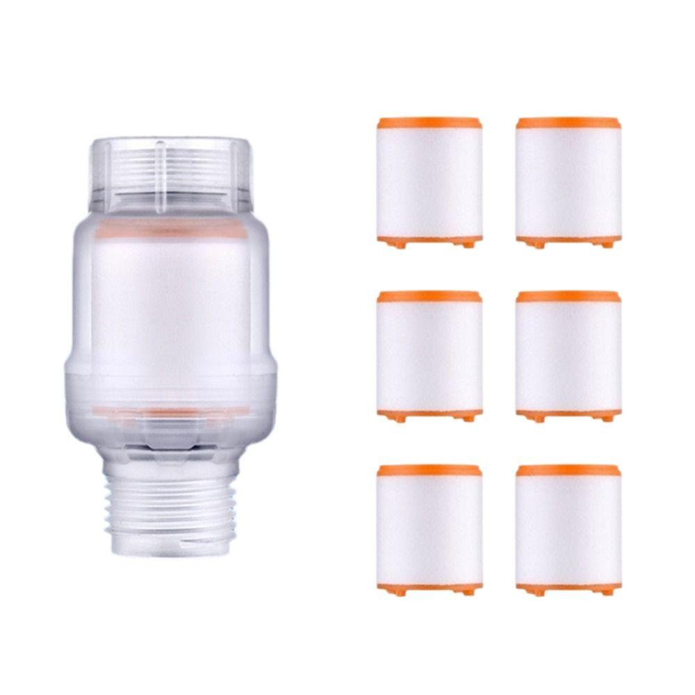 Purifier Output Kitchen Faucet Filter With 6 Filter Element Shower Filter  Bathroom Fittings