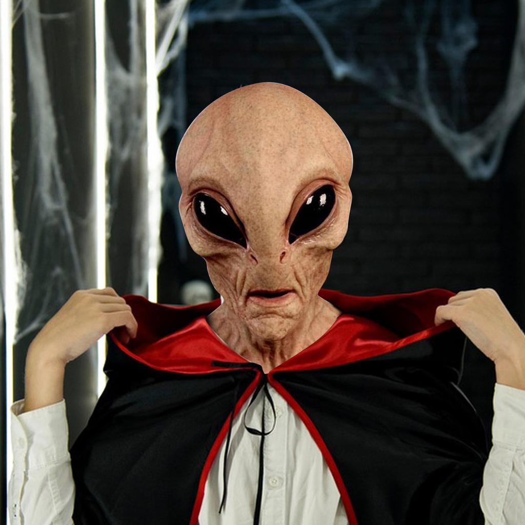 Alien Funny Mask Latex Full Head Realistic Masks Realistic Creepy Halloween Masks for Adults