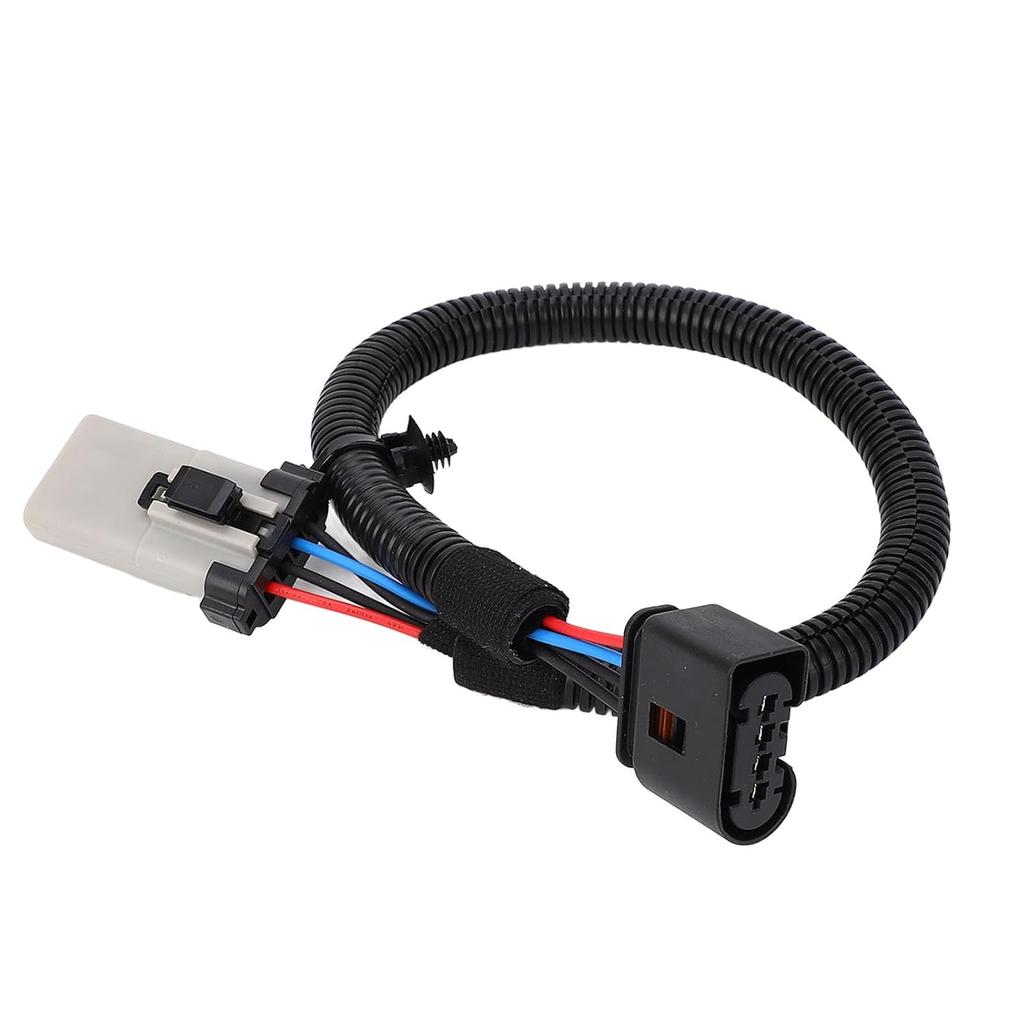 EVGATSAUTO Turbo Actuator Adapter Harness for Cummins 6.7L Engine ISB VGT, Black, Copper, Rubber, Wiring Harnesses, Adapter Harness, 5347703,