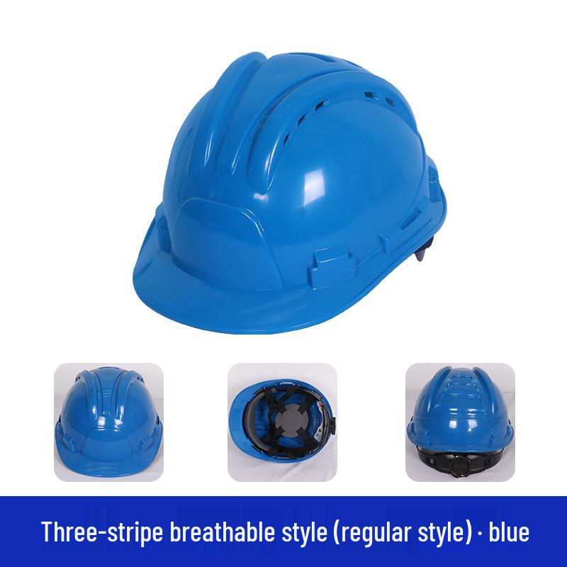 Atmungsaktiver ABS-Schutzhelm für Herren – Dreirippen-Design, verstärkt für erhöhten Schutz