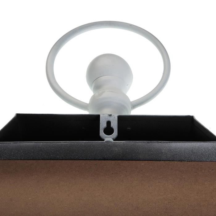 Horloge Murale - VERSA - Sedan - Métal - Blanc - Silencieuse 40cm