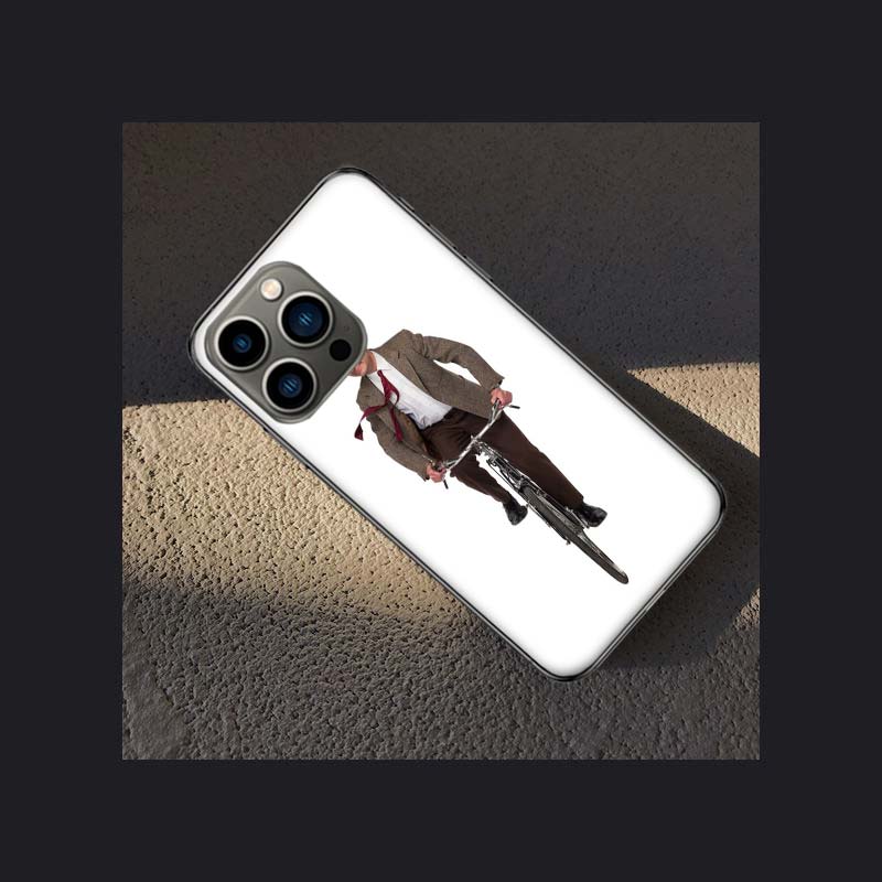 Grappige Mr B-BeanS Telefoonhoesje Voor Apple Iphone 16E 16 Pro Max 15 Plus Zacht 13 12 Mini Cover 11 14 Pro Max Capa 8 7 SE Shell Coque
