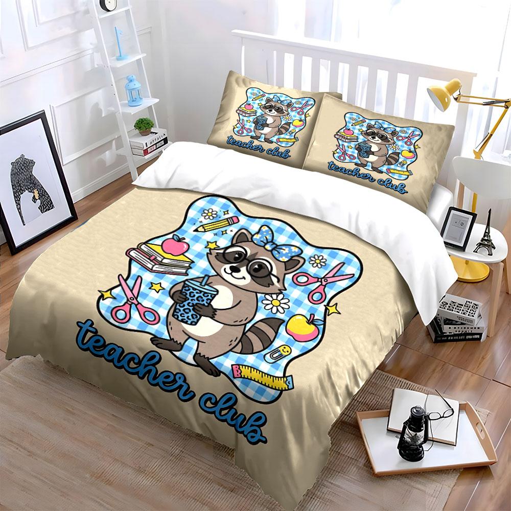 Saint Patrick's Day Clover Bedding Duvet Cover Set Duvet Cover Pillowcases (1*Duvet Cover 2*Pillowcases, without duvet insert)