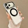 360 Rotating Magnetic Kickstand Skin Feel Case for iPhone 17 Pro Max 16 15 14 13 for Magsafe Shockproof Metal Optical Lens Cover
