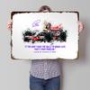 Lewis Hamilton Car Printed Poster Customized Wall Art Retro Vintage Metal Tin Signs for Interior Decoration Living Room