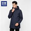 Men's Mid-Length Business Casual Down Jacket